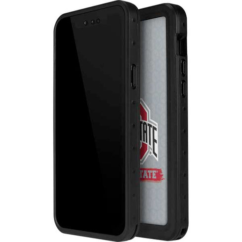 Ohio State University Distressed Logo iPhone 15 Plus Waterproof Case